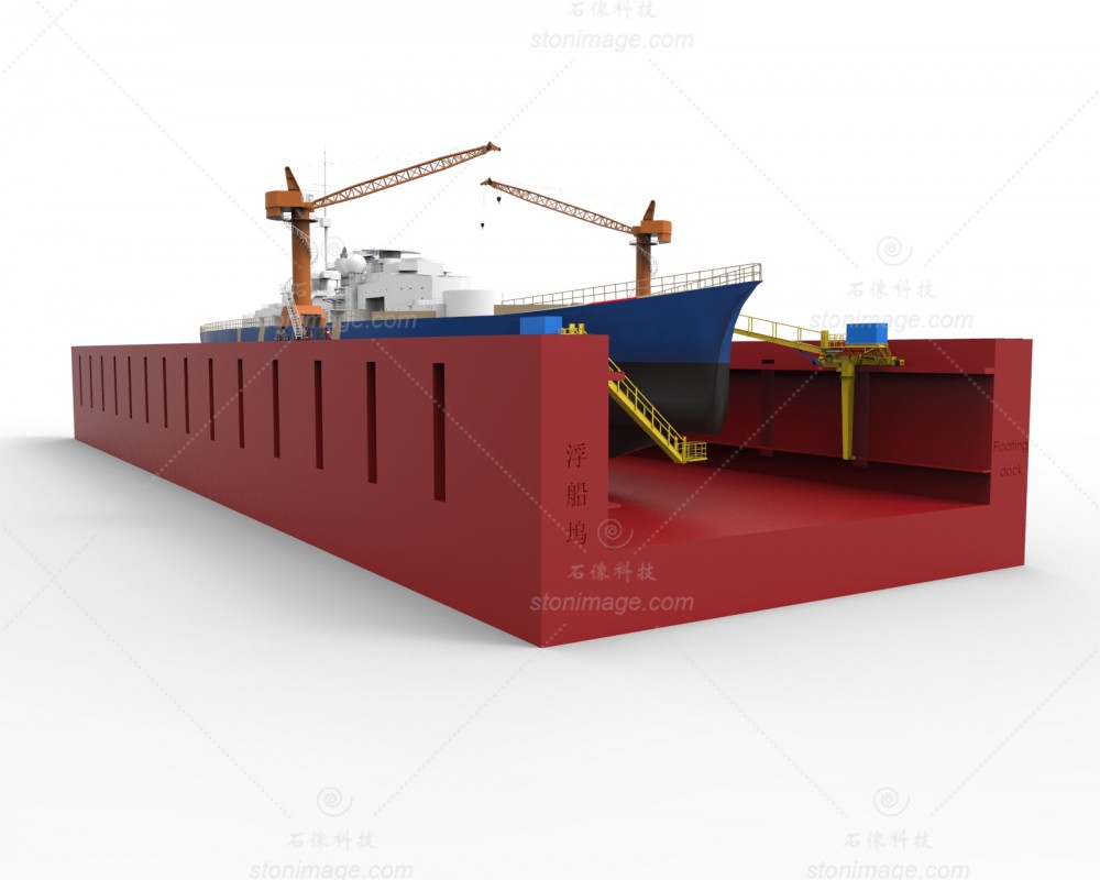 Doca flutuante CRANE