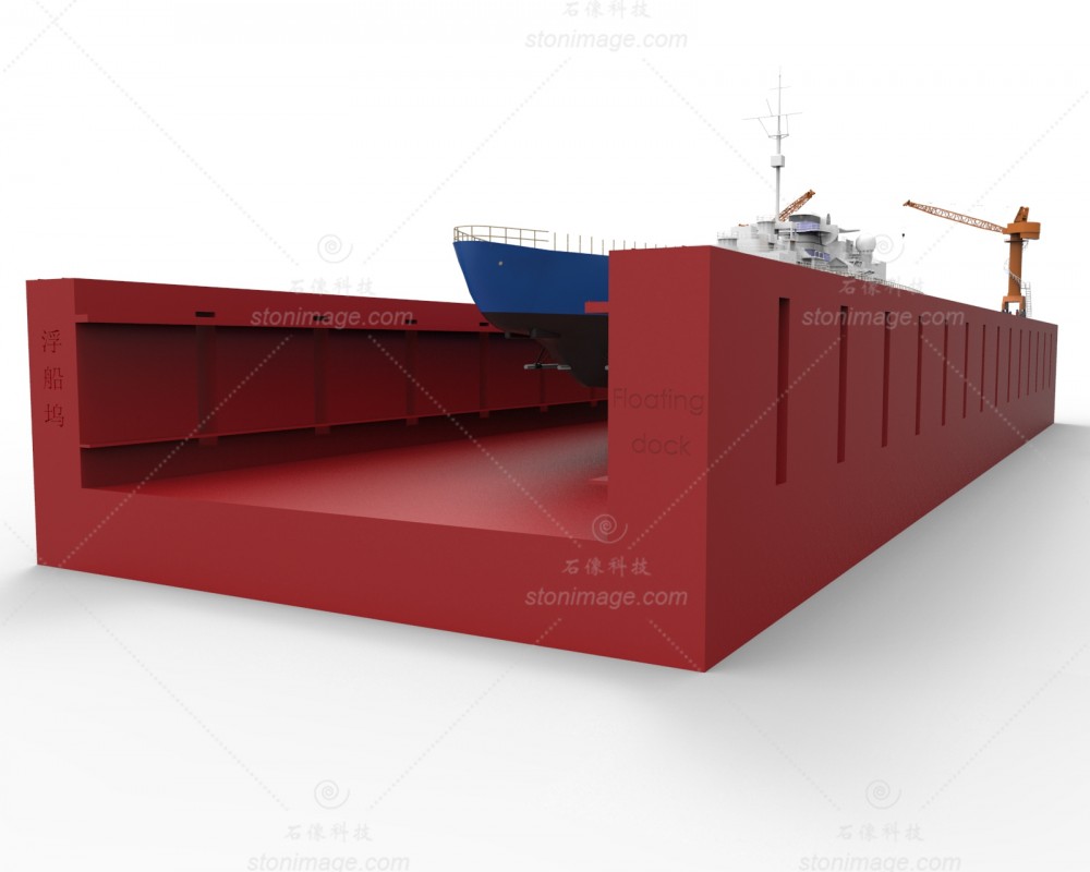 Doca flutuante CRANE
