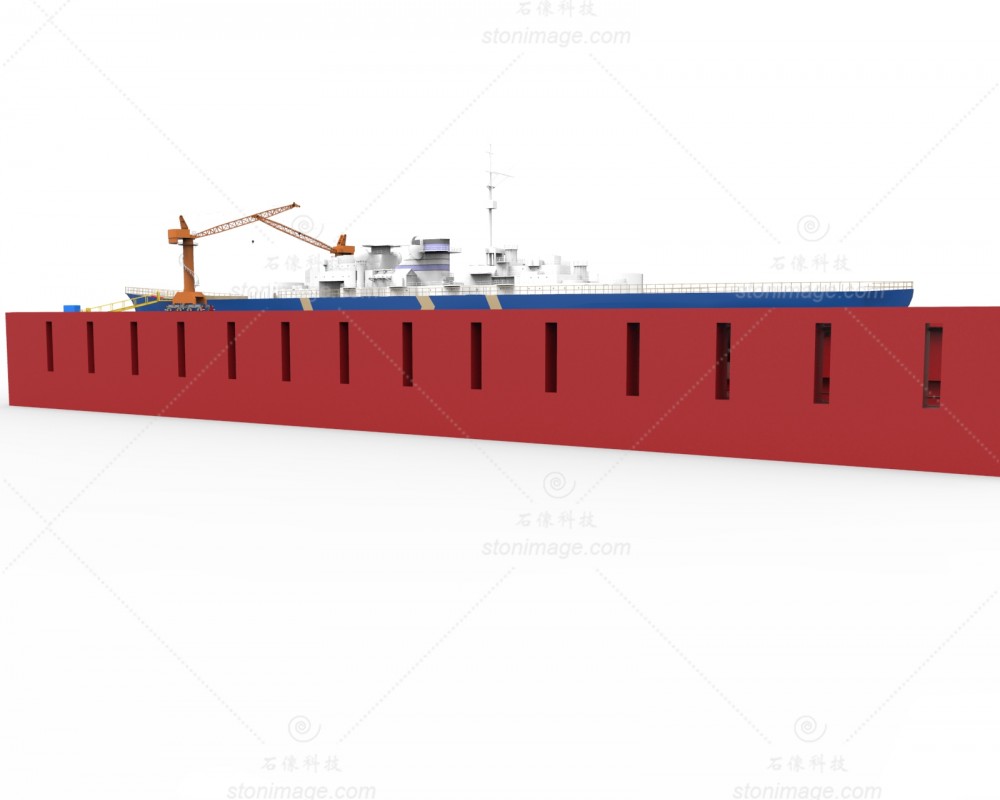 Doca flutuante CRANE