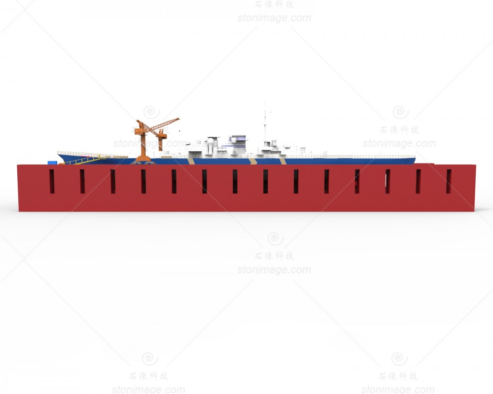 Doca flutuante CRANE