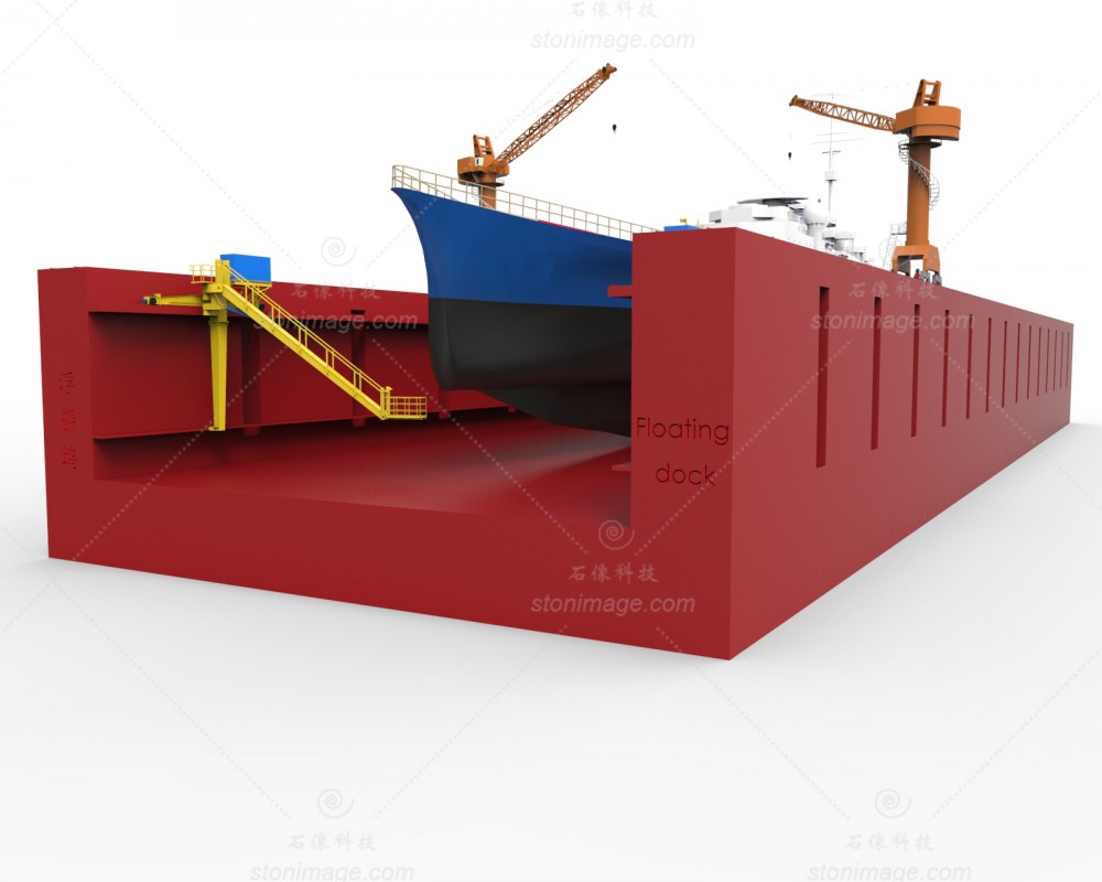 Doca flutuante CRANE