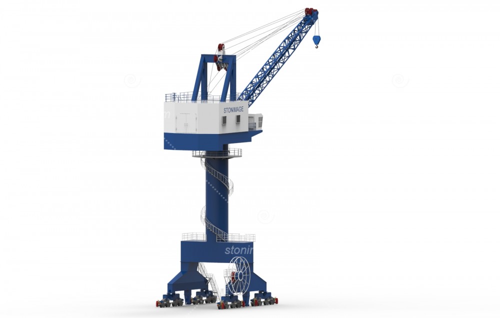 Guindaste de construção naval